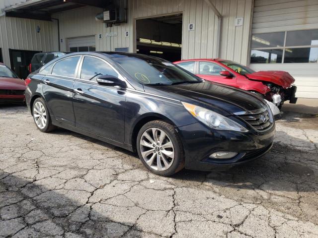 5NPEC4AB3CH388725 - 2012 HYUNDAI SONATA SE BLACK photo 4