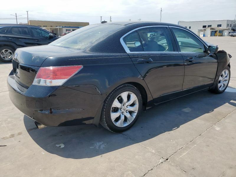 1HGCP2F82AA145720 - 2010 HONDA ACCORD EXL BLACK photo 3