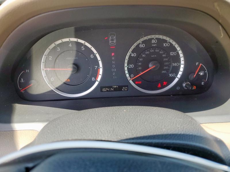 1HGCP2F82AA145720 - 2010 HONDA ACCORD EXL BLACK photo 9