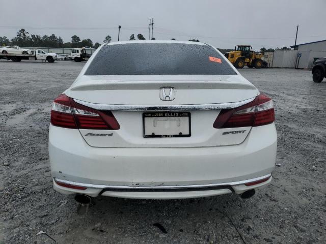 1HGCR2F67GA233664 - 2016 HONDA ACCORD SPORT 白色 照片 6