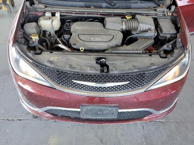 2C4RC1EG2HR788601 - 2017 CHRYSLER PACIFICA TOURING L PLUS BURGUNDY photo 12