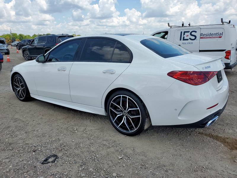 W1KAF4GB6PR073208 - 2023 MERCEDES-BENZ C 300 Weiß Foto 2