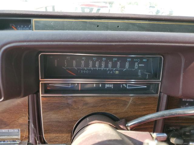 6S69R7Q461901 - 1977 CADILLAC SEVILLE WHITE photo 9