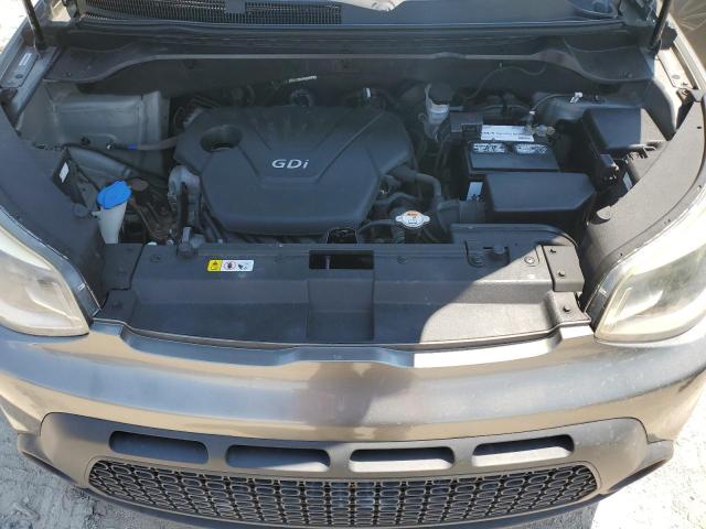 KNDJN2A24E7083237 - 2014 KIA SOUL GRAY photo 12