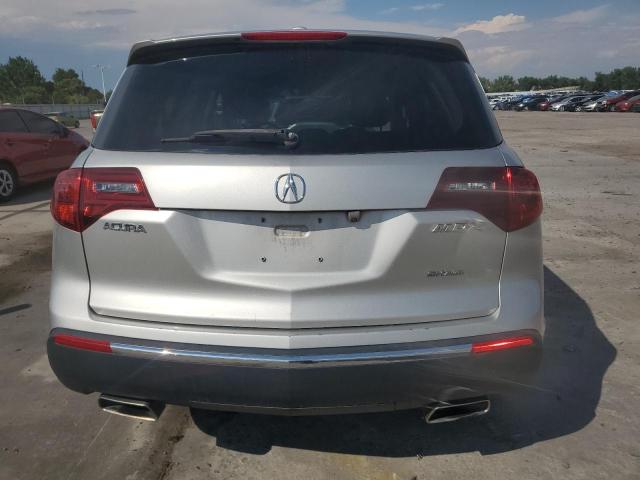 2HNYD2H4XBH523691 - 2011 ACURA MDX TECHNOLOGY Srebrny zdjęcie 6