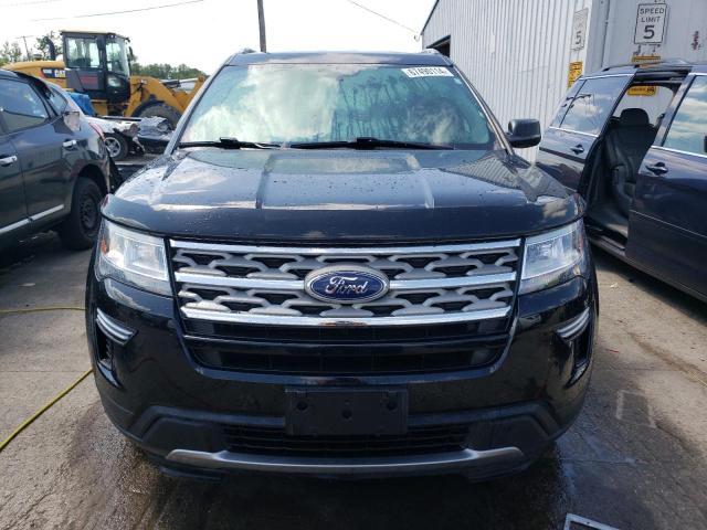 1FM5K7D81JGA64982 - 2018 FORD EXPLORER XLT BLACK photo 5