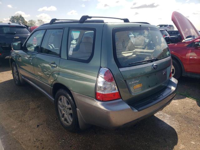 JF1SG67627H739695 - 2007 SUBARU FORESTER 2.5X LL BEAN GREEN photo 2