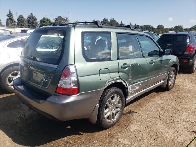 JF1SG67627H739695 - 2007 SUBARU FORESTER 2.5X LL BEAN GREEN photo 3