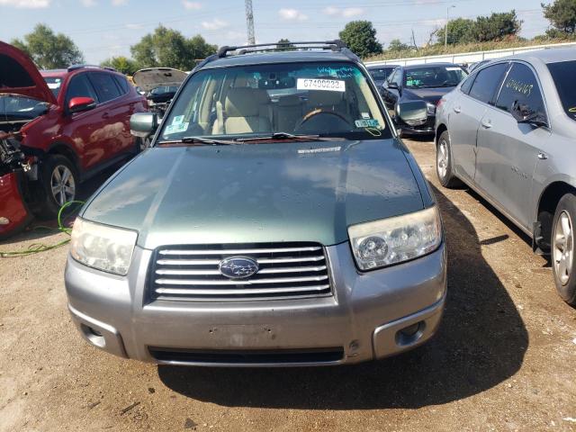 JF1SG67627H739695 - 2007 SUBARU FORESTER 2.5X LL BEAN GREEN photo 5