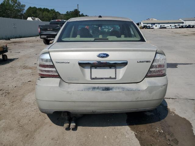 1FAHP25W88G106969 - 2008 FORD TAURUS LIMITED CREAM photo 6