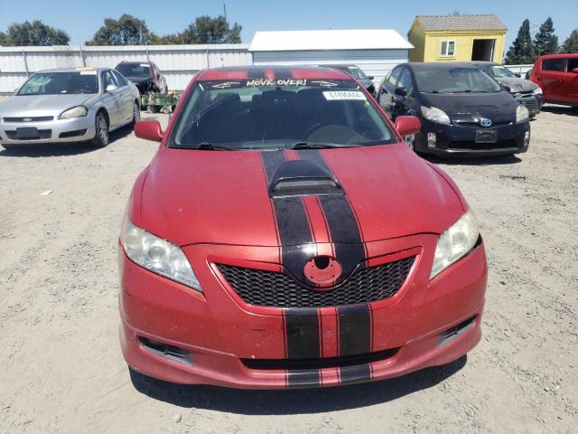 4T1BE46K67U062933 - 2007 TOYOTA CAMRY CE RED photo 5