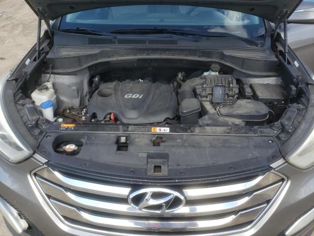 5XYZU3LB9DG037638 - 2013 HYUNDAI SANTA FE S SILVER photo 11