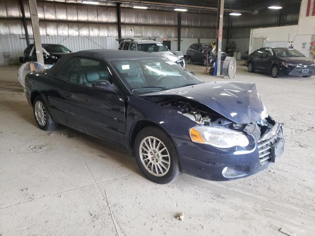 1C3EL55R96N223526 - 2006 CHRYSLER SEBRING TOURING BLUE photo 4