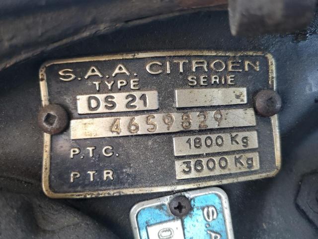 4659829 - 1972 CITR DS21 SILVER photo 12