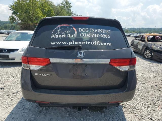 5FNRL5H67FB023774 - 2015 HONDA ODYSSEY EXL GRAY photo 6