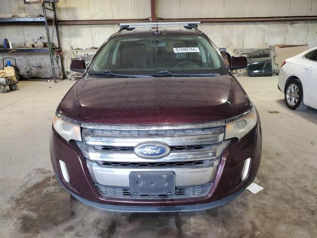 2FMDK4JC4BBA23855 - 2011 FORD EDGE SEL MAROON photo 5