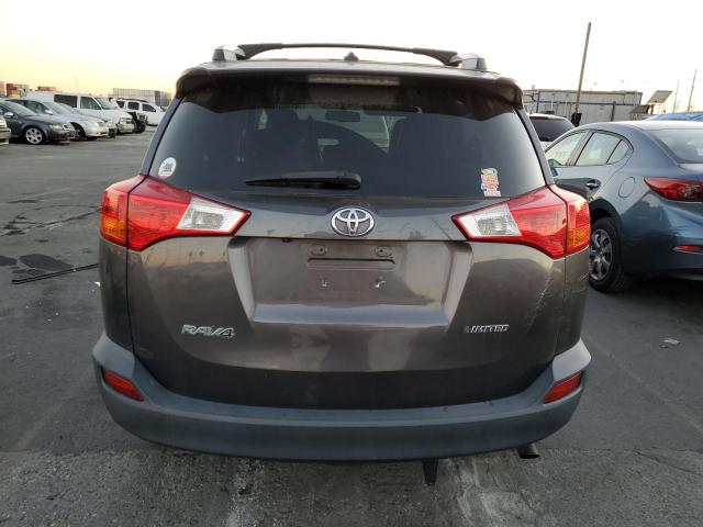 2T3YFREVXDW058421 - 2013 TOYOTA RAV4 LIMIT GRAY photo 6