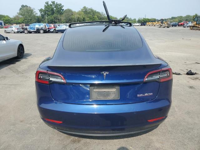5YJ3E1EB9KF437353 - 2019 TESLA MODEL 3 Синій фото 6
