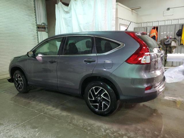 5J6RM4H4XGL060042 - 2016 HONDA CR-V SE GRAY photo 2