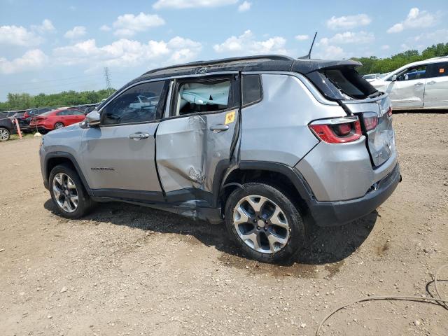 3C4NJDCB3JT482491 - 2018 JEEP COMPASS LIMITED SILVER photo 2