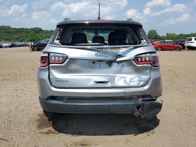 3C4NJDCB3JT482491 - 2018 JEEP COMPASS LIMITED SILVER photo 6