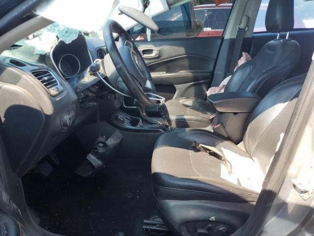 3C4NJDCB3JT482491 - 2018 JEEP COMPASS LIMITED SILVER photo 7