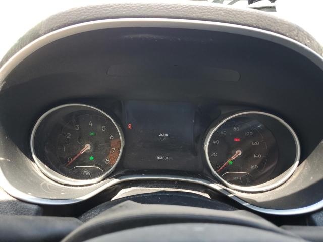 3C4NJDCB3JT482491 - 2018 JEEP COMPASS LIMITED SILVER photo 9