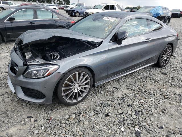 WDDWJ6EB1HF464241 - 2017 MERCEDES-BENZ C 43 4MATIC AMG GRAY photo 1