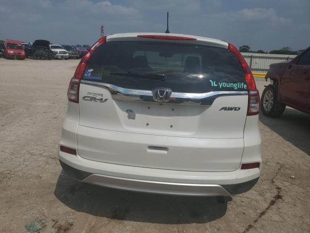 5J6RM4H58FL082080 - 2015 HONDA CR-V EX WHITE photo 6