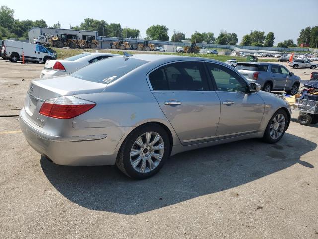 KMHGC46E79U046345 - 2009 HYUNDAI GENESIS 3.8L ვერცხლისფერი ფოტო 3