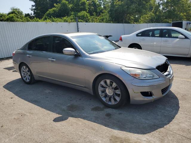 KMHGC46E79U046345 - 2009 HYUNDAI GENESIS 3.8L ვერცხლისფერი ფოტო 4