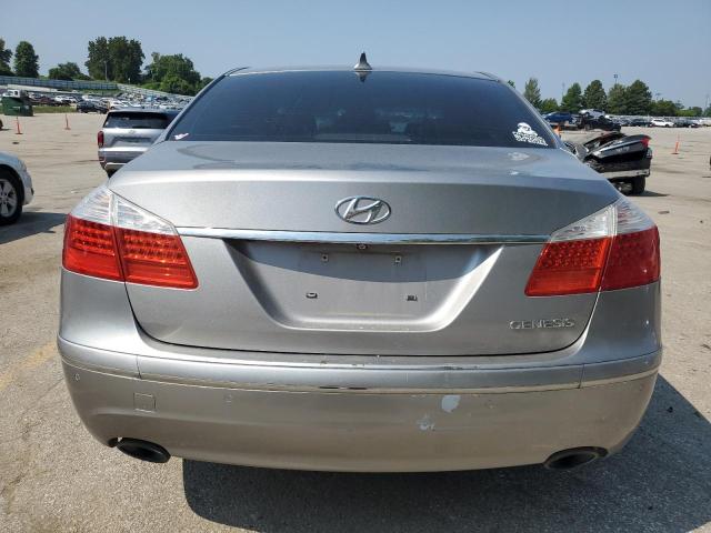 KMHGC46E79U046345 - 2009 HYUNDAI GENESIS 3.8L ვერცხლისფერი ფოტო 6