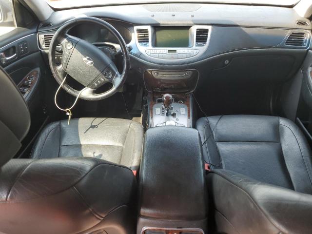 KMHGC46E79U046345 - 2009 HYUNDAI GENESIS 3.8L ვერცხლისფერი ფოტო 8