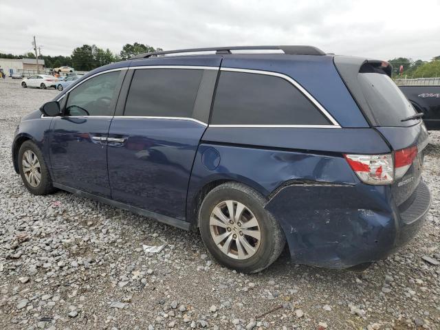5FNRL5H68FB062969 - 2015 HONDA ODYSSEY EXL BLUE photo 2