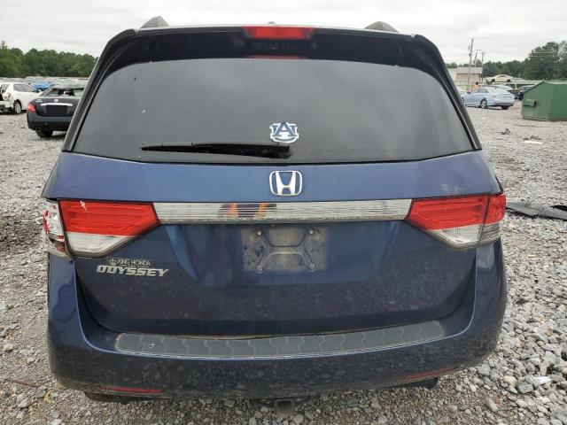 5FNRL5H68FB062969 - 2015 HONDA ODYSSEY EXL BLUE photo 6