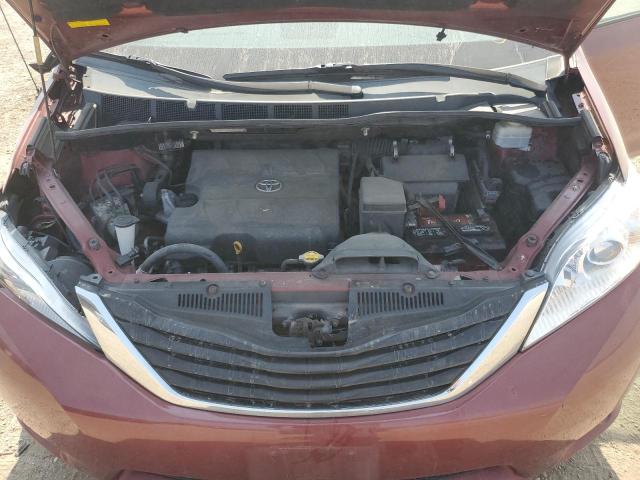 5TDKK3DC1BS159232 - 2011 TOYOTA SIENNA LE 红色 照片 12