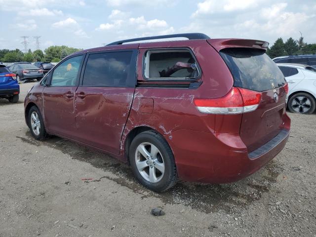 5TDKK3DC1BS159232 - 2011 TOYOTA SIENNA LE 红色 照片 2