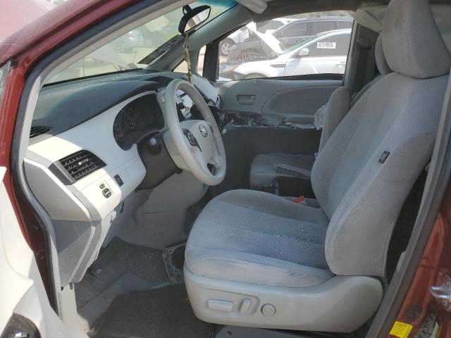 5TDKK3DC1BS159232 - 2011 TOYOTA SIENNA LE 红色 照片 7