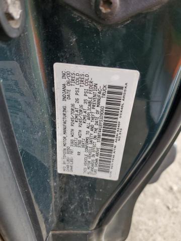 5TBBT4418YS109060 - 2000 TOYOTA TUNDRA ACCESS CAB მწვანე ფოტო 12