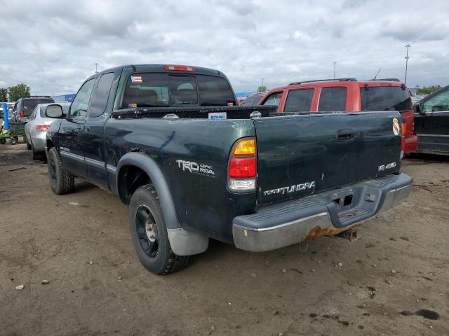 5TBBT4418YS109060 - 2000 TOYOTA TUNDRA ACCESS CAB GREEN photo 2