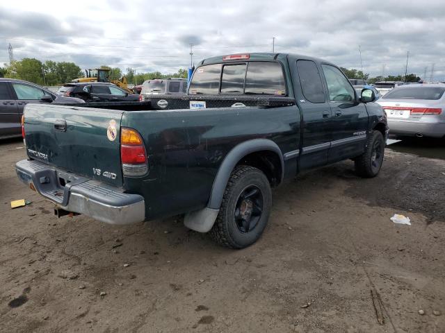 5TBBT4418YS109060 - 2000 TOYOTA TUNDRA ACCESS CAB GREEN photo 3