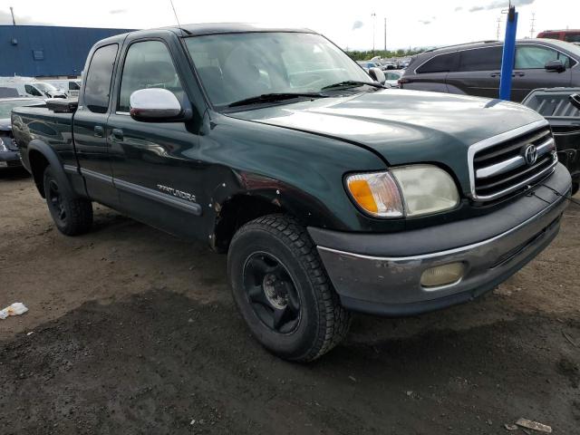 5TBBT4418YS109060 - 2000 TOYOTA TUNDRA ACCESS CAB GREEN photo 4