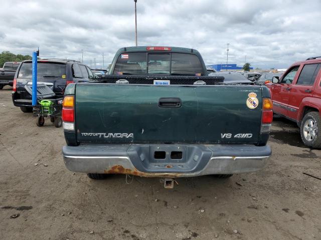 5TBBT4418YS109060 - 2000 TOYOTA TUNDRA ACCESS CAB GREEN photo 6