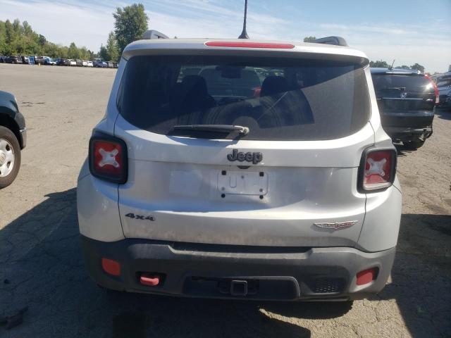 ZACCJBCT0GPE31406 - 2016 JEEP RENEGADE TRAILHAWK SILVER photo 6