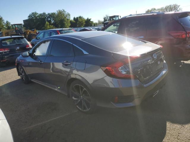 2HGFC2F88KH549732 - 2019 HONDA CIVIC SPORT ნაცრისფერი ფოტო 2