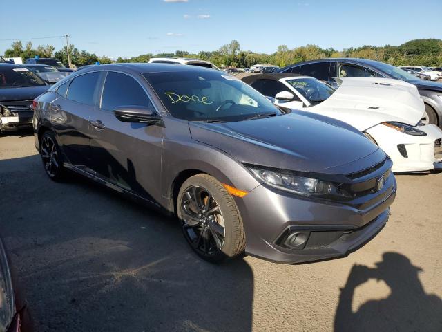 2HGFC2F88KH549732 - 2019 HONDA CIVIC SPORT ნაცრისფერი ფოტო 4