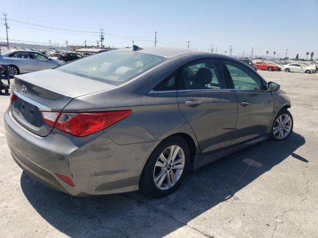 5NPEB4AC6EH875965 - 2014 HYUNDAI SONATA GLS GRAY photo 3