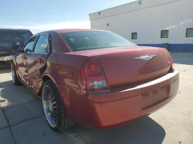 2C3KA43R67H626654 - 2007 CHRYSLER 300 BURGUNDY photo 2