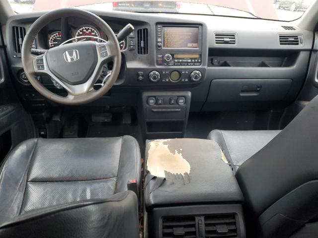 5FPYK16559B103054 - 2009 HONDA RIDGELINE RTL MAROON photo 8