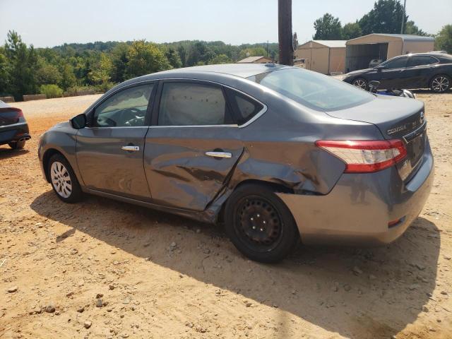 3N1AB7AP9FL661317 - 2015 NISSAN SENTRA S SILVER photo 2